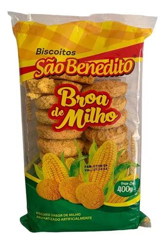 São Benedito Corn Bread Cookie 400g