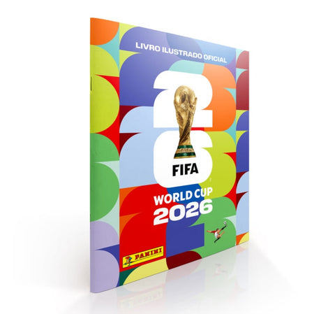 Álbum de Figurinhas - Copa Do Mundo 2026 - Capa Brochura