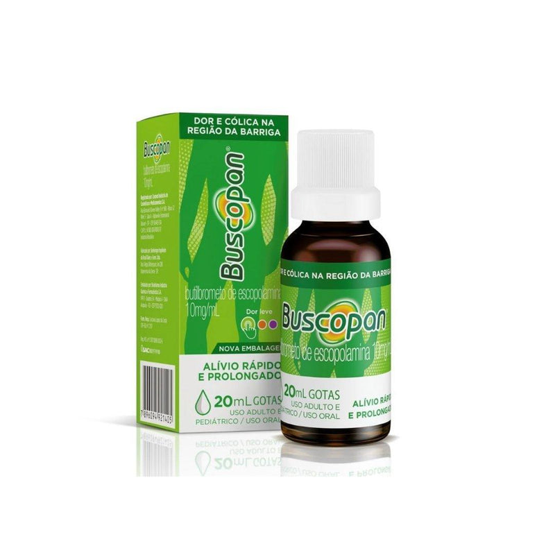 Buscopan® Gotas 10Mg/Ml 20Ml - Meu Brasil On Line