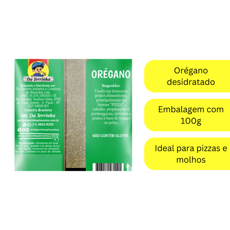 OREGANO DA TERRINHA 100G