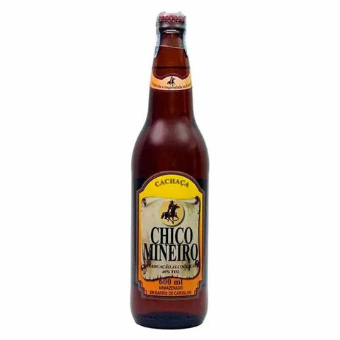 Cachaça Chico Mineiro Ouro 600ml - MEUBRASILONLINE