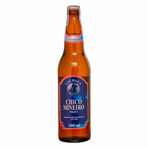 Cachaça Chico Mineiro Prata 600ml - MEUBRASILONLINE