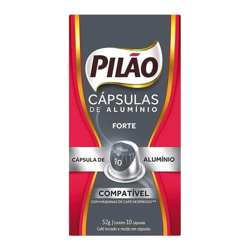 Cafe Forte em Capsula Pilao 52g - Meu Brasil On Line