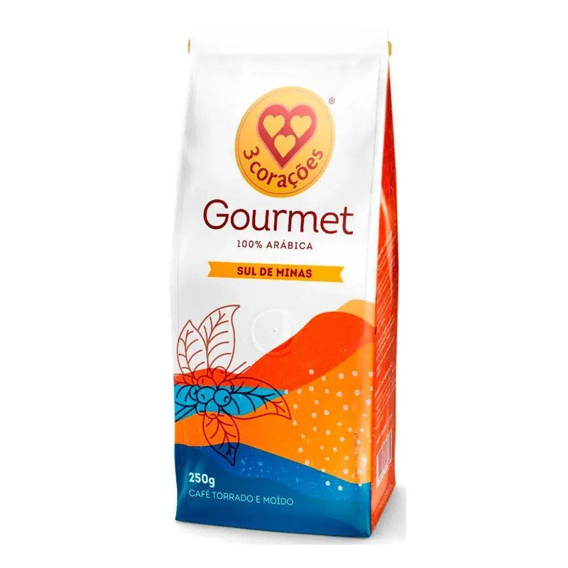 Café Gourmet Sul de Minas 3Corações 250g - Meu Brasil On Line