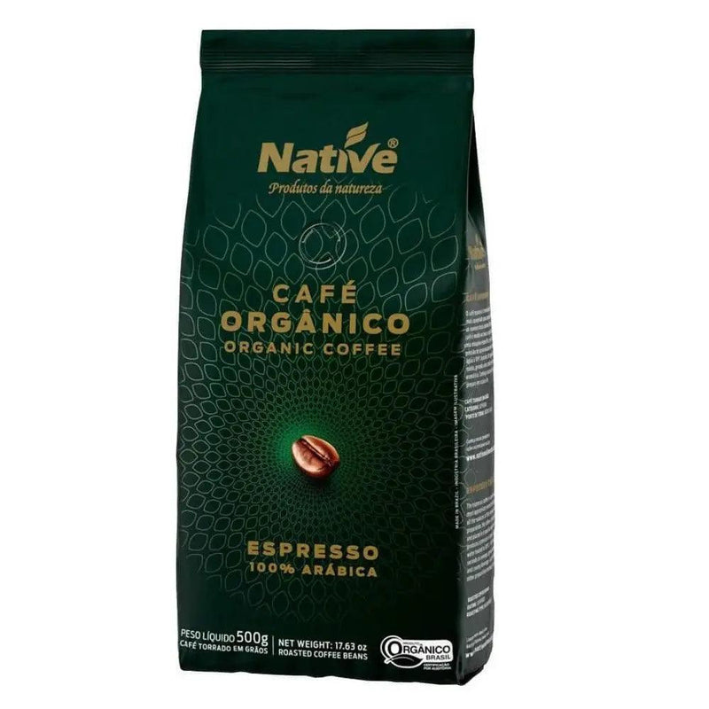 Café Orgânico em Grãos Native 500g - Meu Brasil On Line