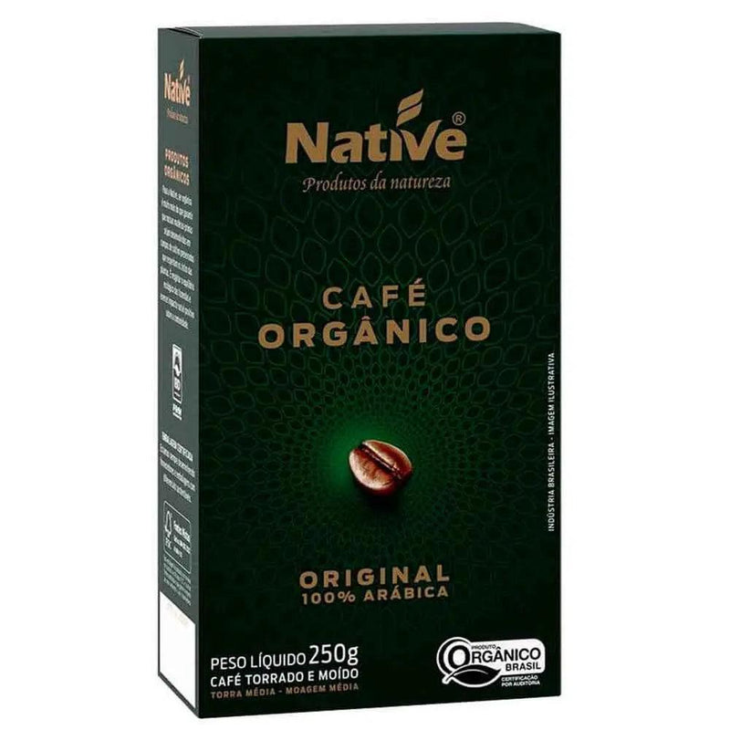 Café Orgânico Torrado e Moído Original Native 250g - MEUBRASILONLINE