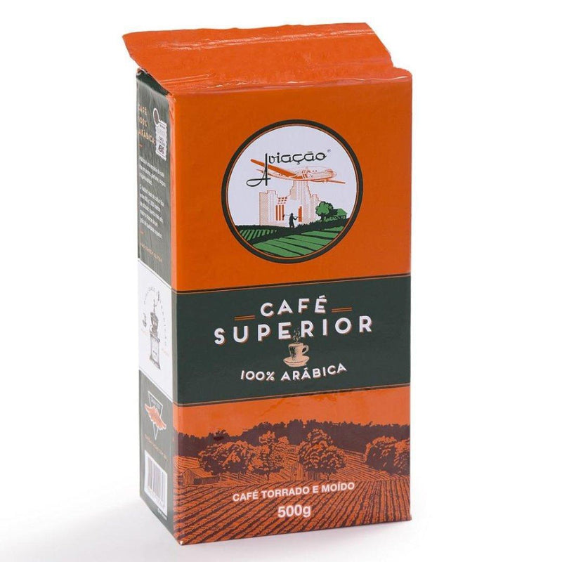 Café Torrado e Moído Aviação 500g - Meu Brasil On Line