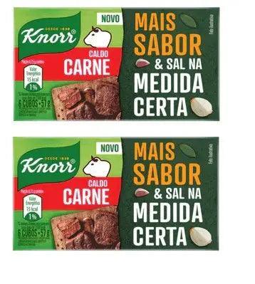 Caldo Knorr Carne 2 x 57g - Meu Brasil On Line