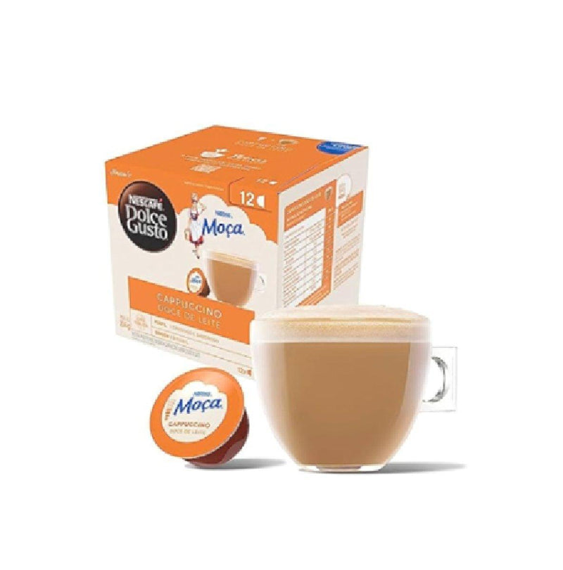 Cappuccino Moça Doce De Leite 10 Cápsulas Dolce Gusto 170G - Meu Brasil On Line