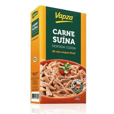 carne - suina CARNE SUÍNA DESFIADA COZIDA 400G VAPZA - Meu Brasil On Line