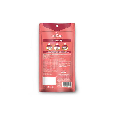Snack Origens Meat Flavor Creamy Treat for Cats 2x60g