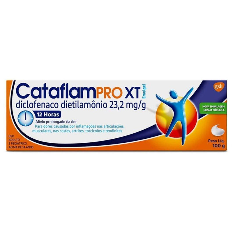 Cataflampro Xt Emulgel 23,2Mg/G 100g - Meu Brasil On Line