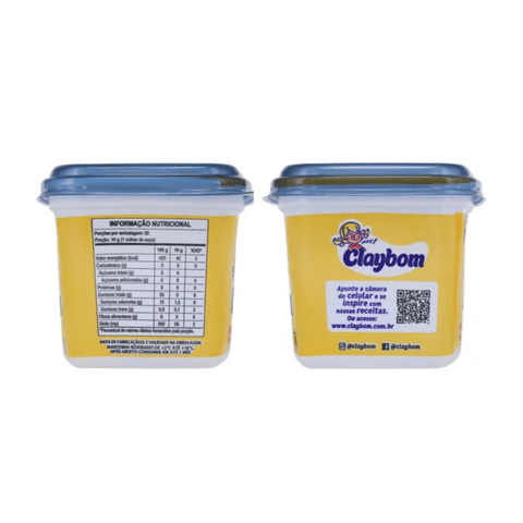 Claybom Creamy Margarine with Salt 500g Tub