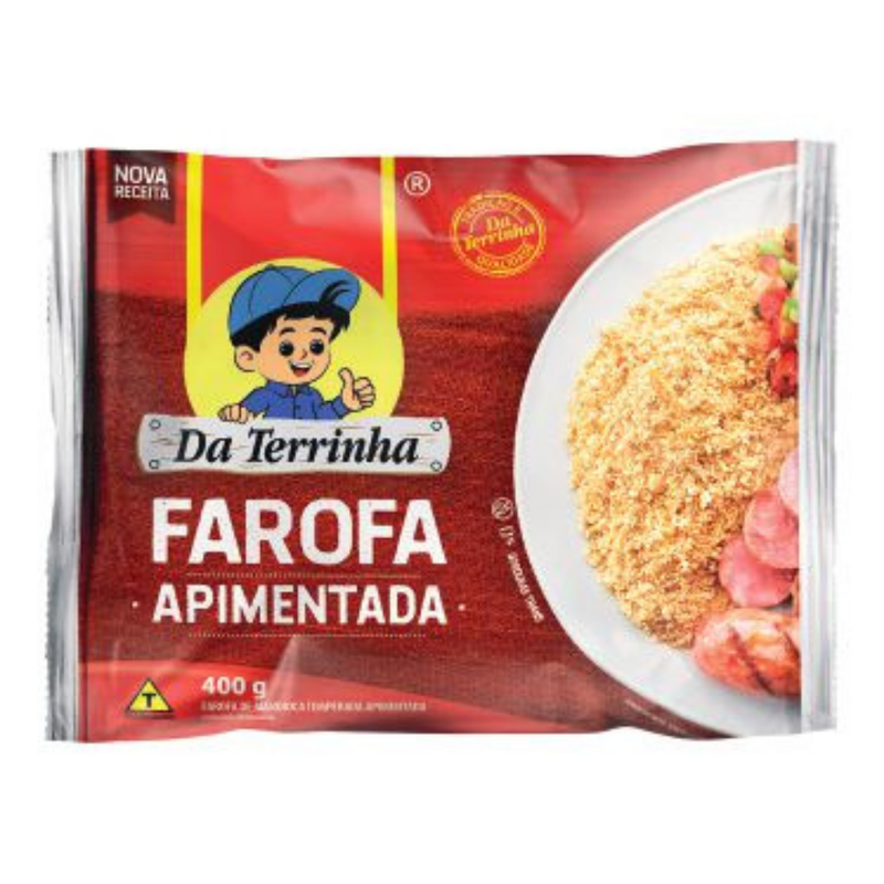 FAROFA PRONTA DA TERRINHA APIMENTADA 400G