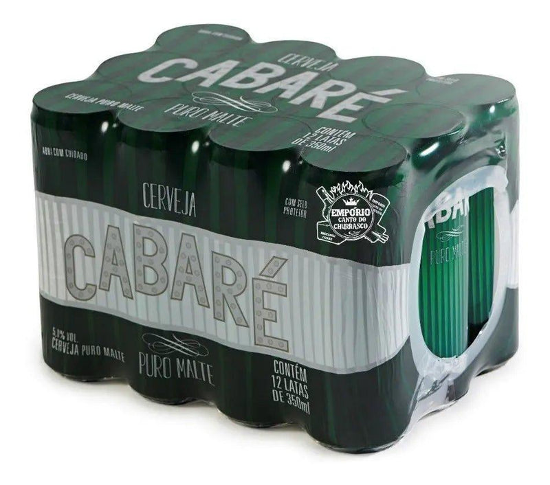 Cerveja Cabaré 350 ML Fardo com 12 Unidades - Meu Brasil On Line