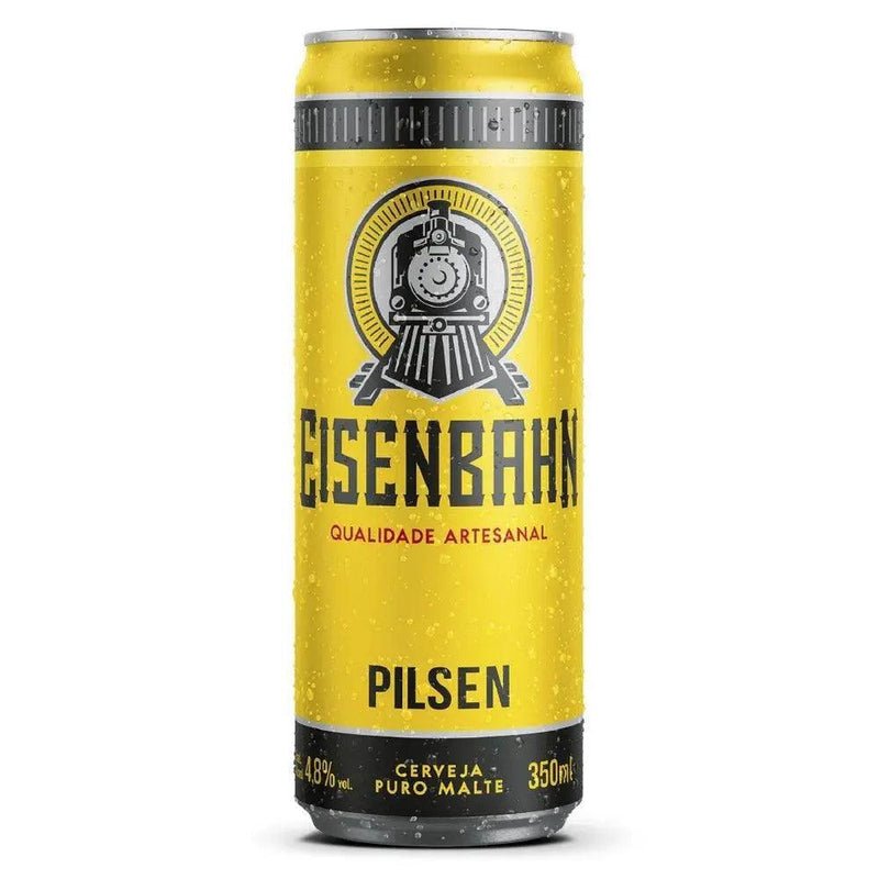 Cerveja Eisenbahn Pilsen Lata 350ML - Meu Brasil On Line