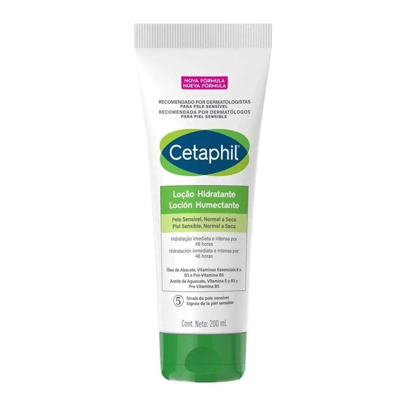 CETAPHIL LOCAO HIDRATANTE 200ML - MEUBRASILONLINE