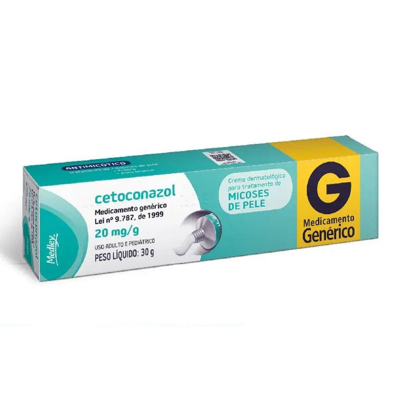 Cetoconazol 20Mg/G Creme Dermatológico Medley 30g - Meu Brasil On Line