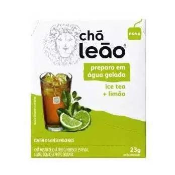 Cha Cold Brew Preto com Limao Leao 23g - MEUBRASILONLINE