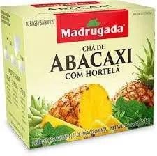 Cha de Abacaxi Com Hortela Madrugada 15g - MEUBRASILONLINE