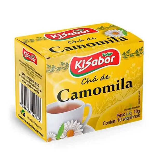 Cha de Camomila Kisabor 10g - MEUBRASILONLINE