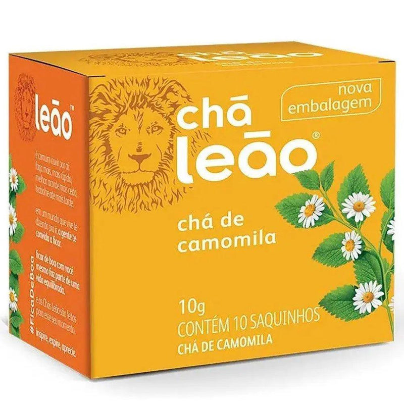 Cha de Camomila Leao 10g - MEUBRASILONLINE