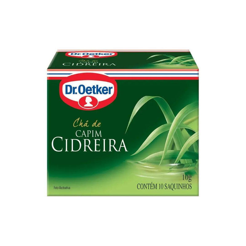 Chá de Capim Cidreira Com 10 Sachês Dr. Oetker 10g - Meu Brasil On Line