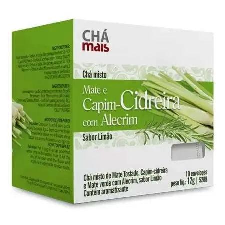 Cha de Capim Cidreira com Alecrim Cha Mais 12g - MEUBRASILONLINE