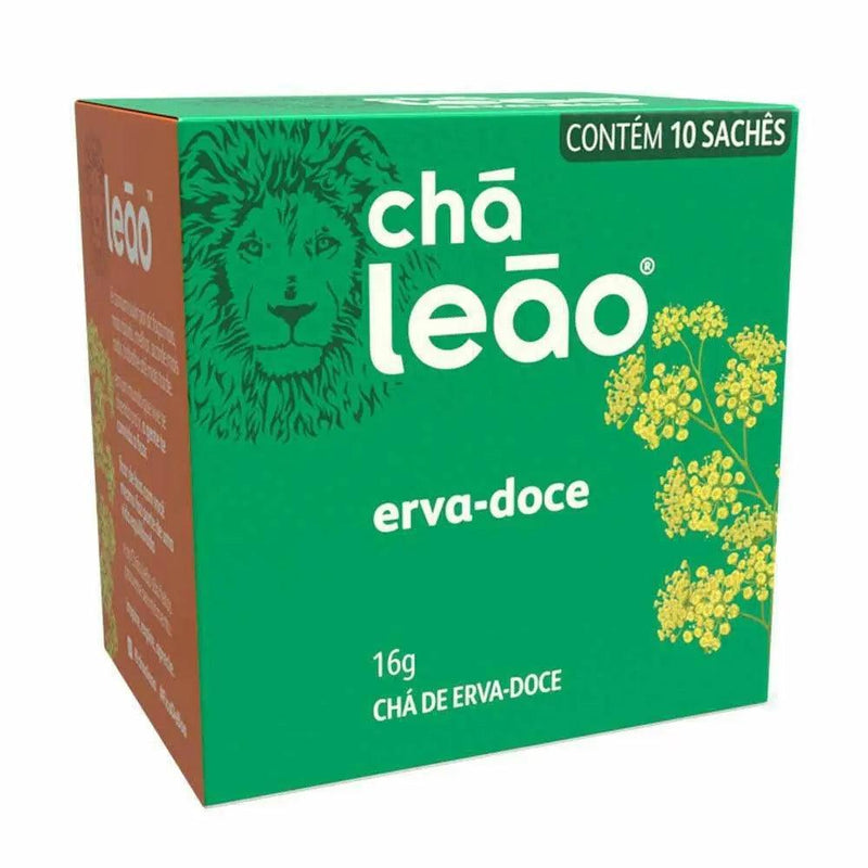 Cha de Erva Doce Leao 10g - Meu Brasil On Line