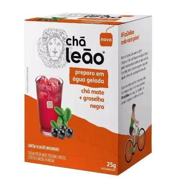 Cha de Groselha Negra Leao 25g - MEUBRASILONLINE