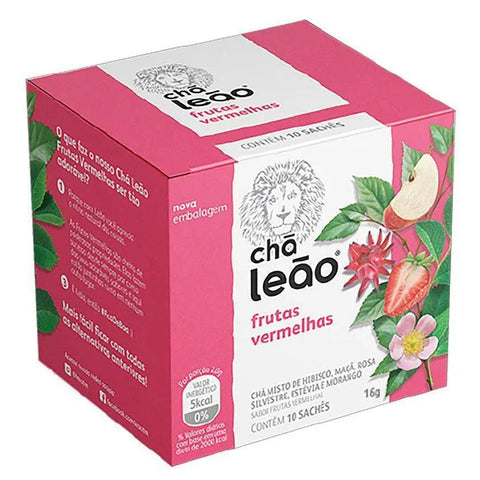 Cha Frutas vermelhas Leao 20g - MEUBRASILONLINE