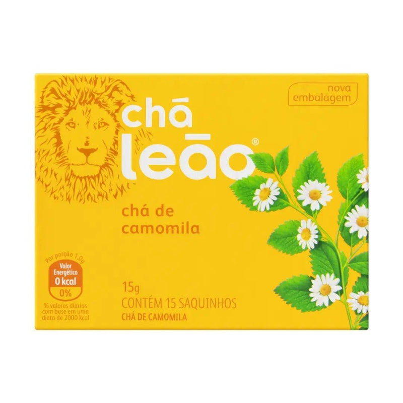 Chá Matte Leão de Camomila 15 Saquinhos 15g - Meu Brasil On Line