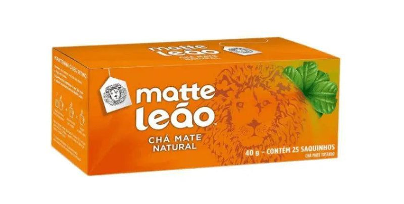 Chá Matte Leão Natural 25 Saquinhos - 40g - Meu Brasil On Line