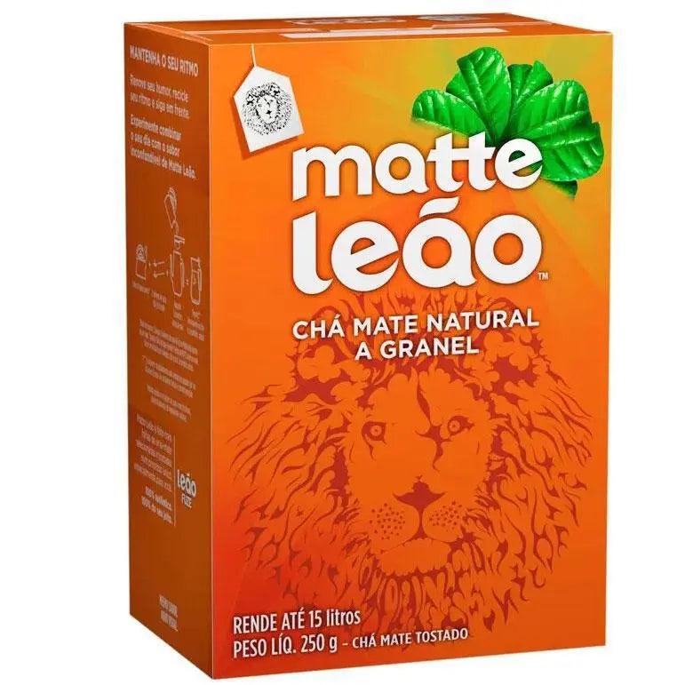 Cha Matte Leao Natural Granel 250g - MEUBRASILONLINE