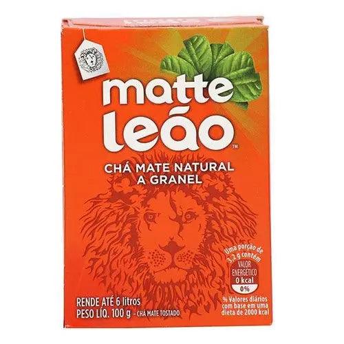 Cha Matte Natural a Granel Leao 100g - MEUBRASILONLINE