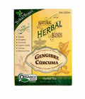 Chá Misto Orgânico Gengibre e Cúrcuma Tribal 22,5g - MEUBRASILONLINE