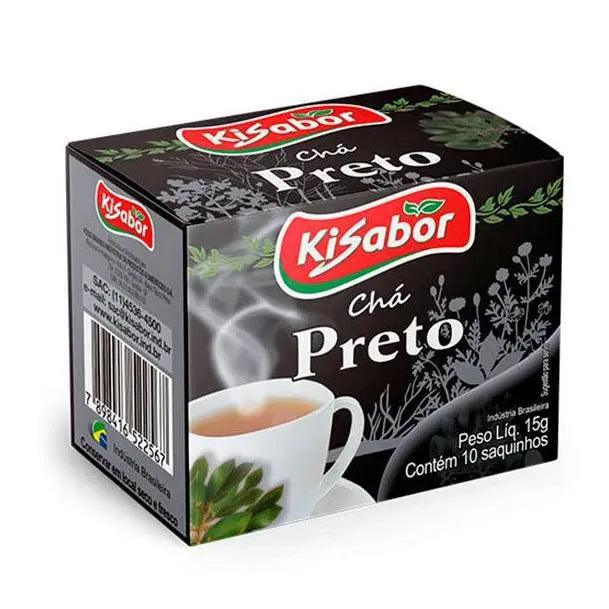 Cha Preto Kisabor 10g - Meu Brasil On Line