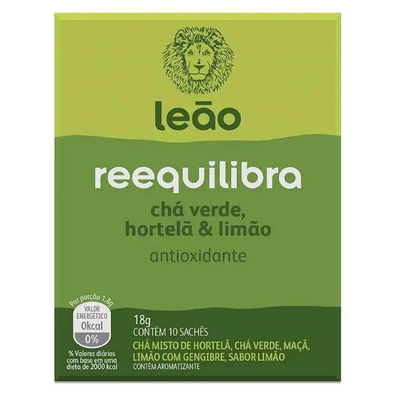 Cha Reequilibra Leao 18g - Meu Brasil On Line