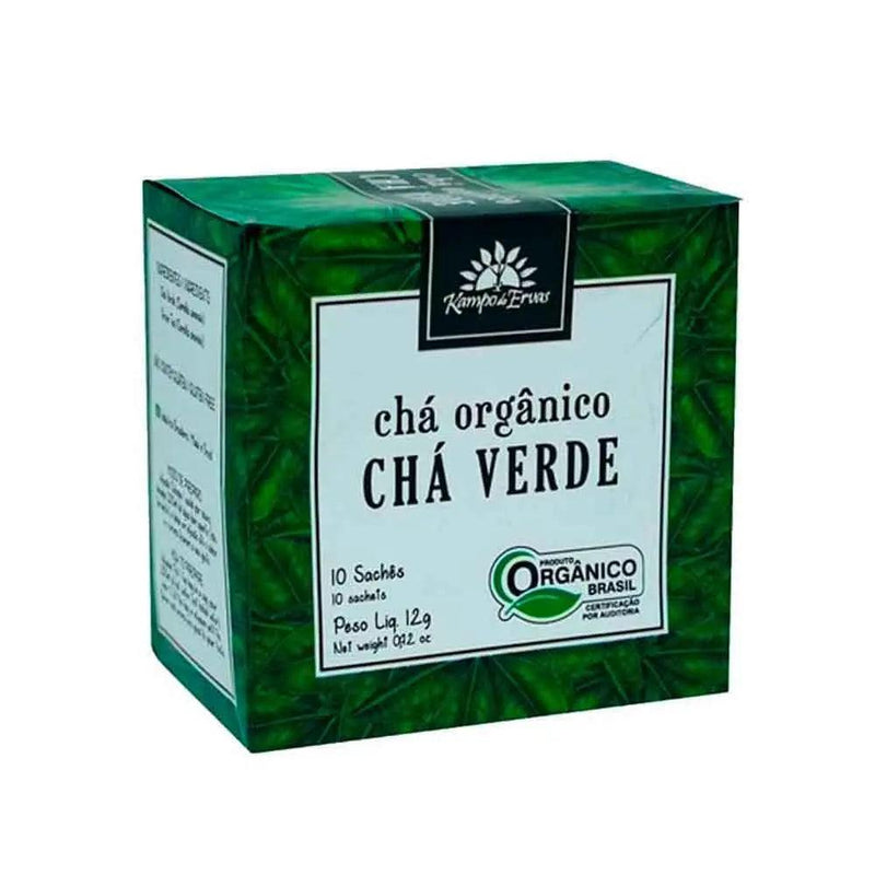 Chá Verde Orgânico Kampo de Ervas 10g - MEUBRASILONLINE