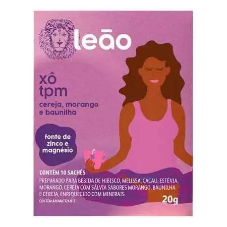 Cha Xo TPM Cereja, Morango e Baunilha Leao 20g - Meu Brasil On Line