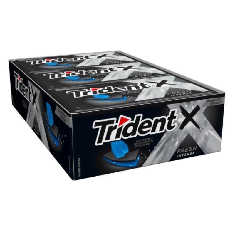 Chiclete Trident Fresh Intense 12 x 26,6g - Meu Brasil On Line