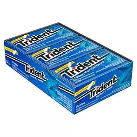 Chiclete trident sabor hortela caixa 168Gr - Meu Brasil On Line