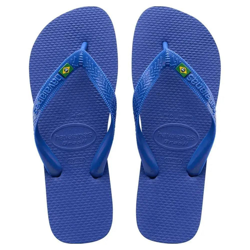 Chinelo AZUL COM BANDEIRA BRASIL (HAVAINAS) - Meu Brasil On Line