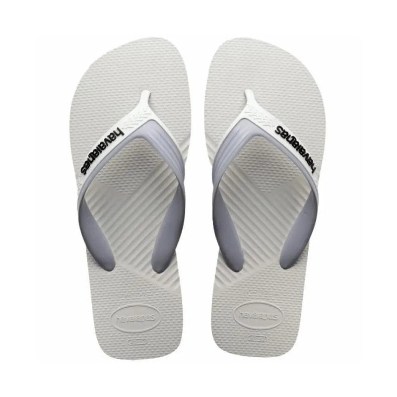 Chinelos Havaianas Dual - Branco/Cinza - Meu Brasil On Line