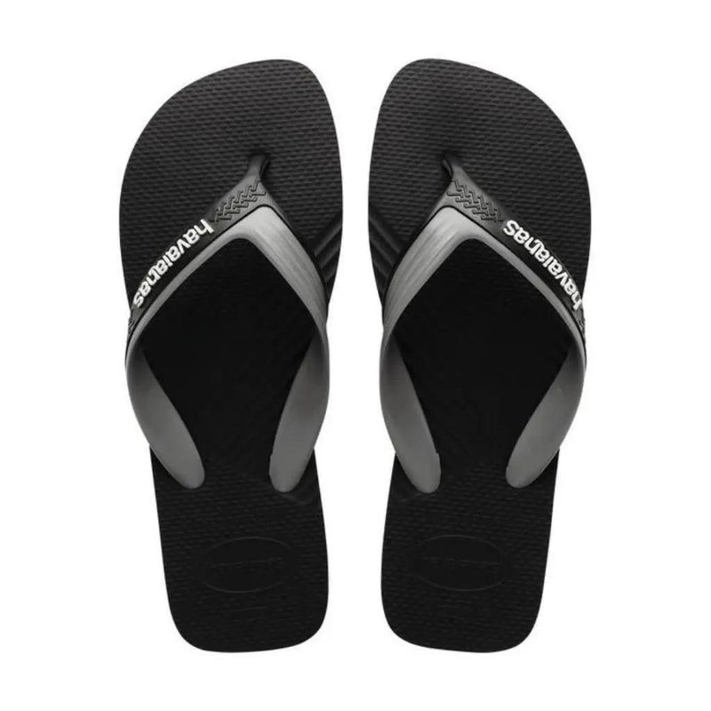 Chinelos Havaianas Dual - Preto/Cinza - Meu Brasil On Line