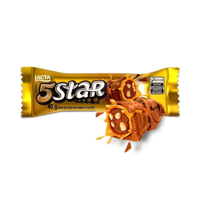 CHOCO LACTA 5STAR 40G - Meu Brasil On Line