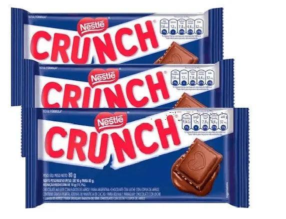 Chocolate Crunch NESTLÉ® 3 x 80g - Meu Brasil On Line