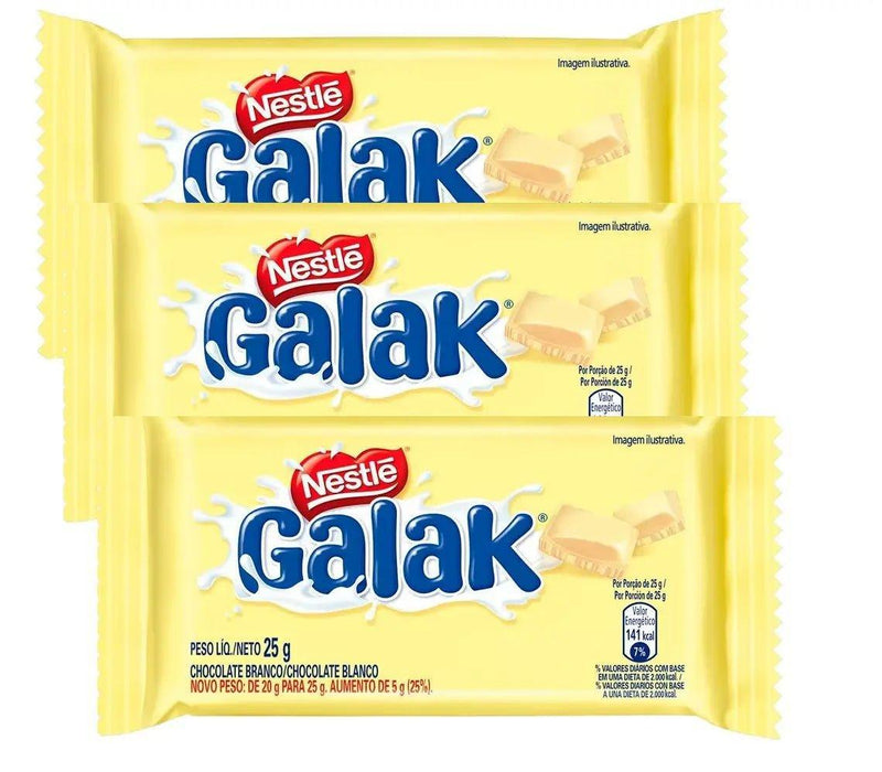 Chocolate Galak NESTLÉ® 3 x 90g - Meu Brasil On Line