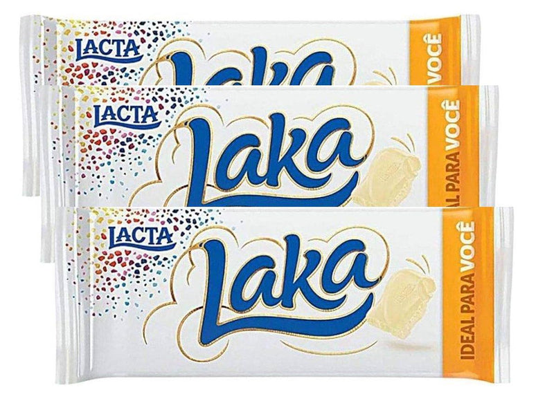 Chocolate Laka Lacta 3 x 80G - Meu Brasil On Line