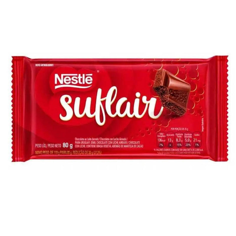 Chocolate Suflair 80g - Meu Brasil On Line